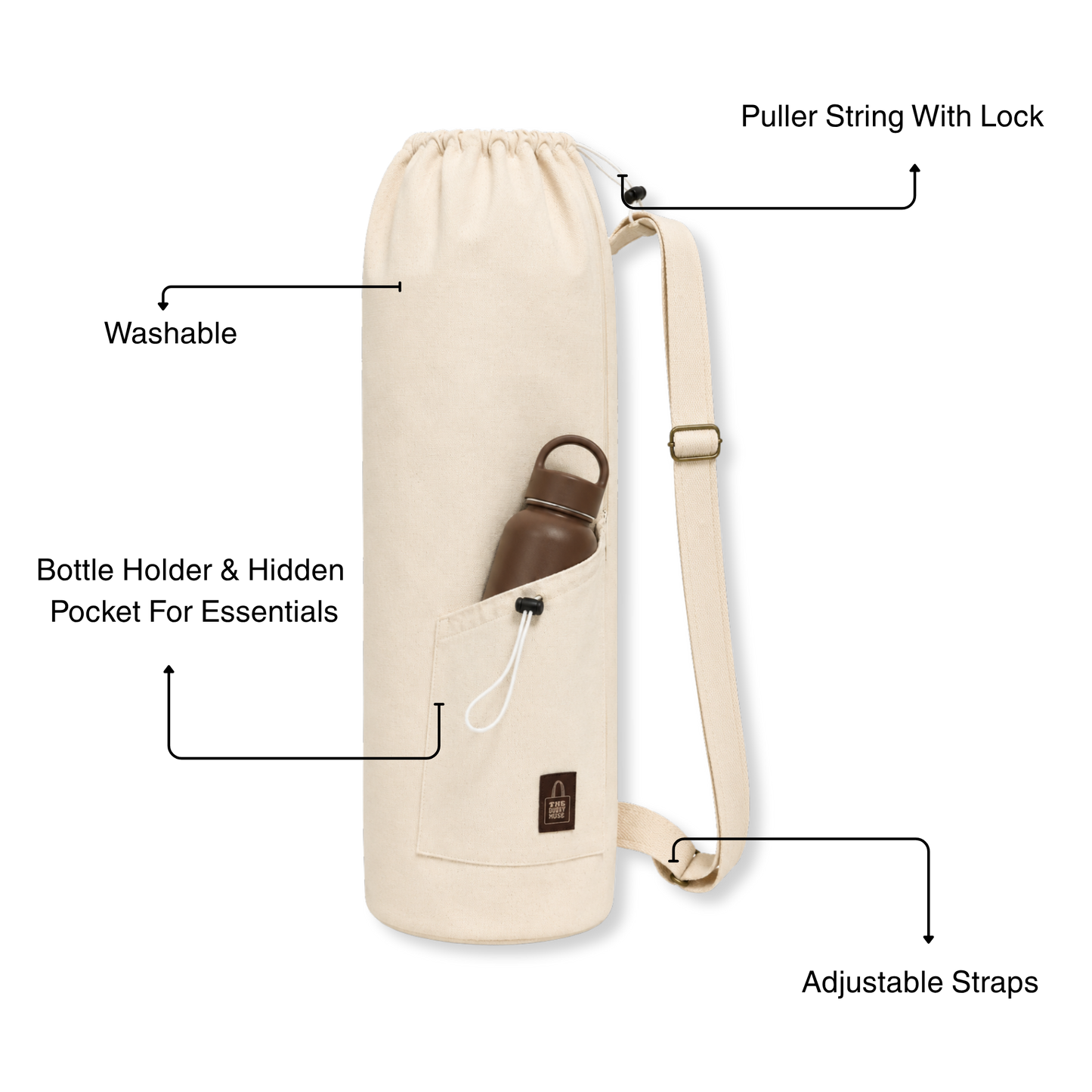 Stretch & Breathe Yoga Mat Cover