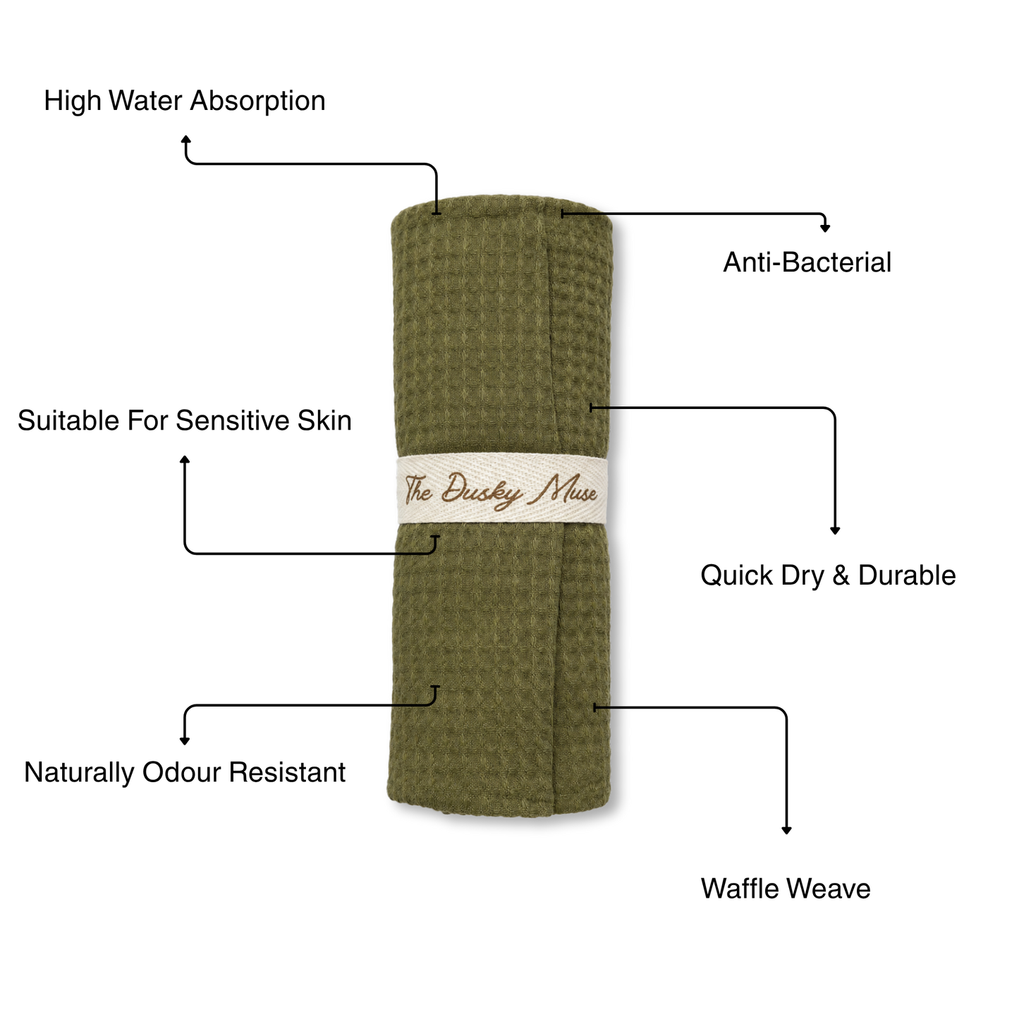 Set Of 2 Nature’s Bath Towel