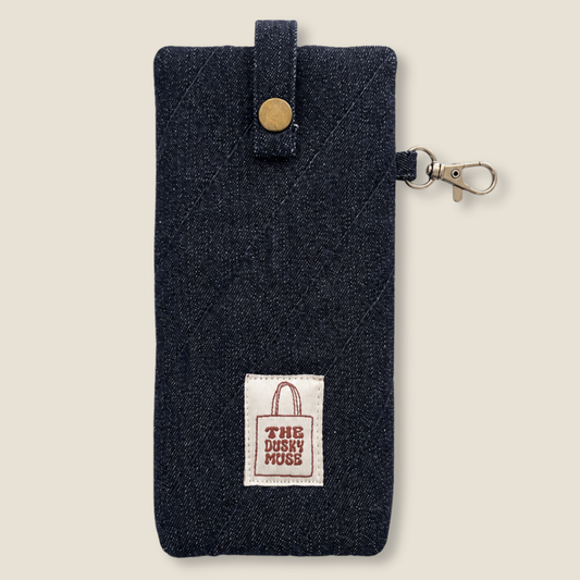 Denim Eyewear Sack