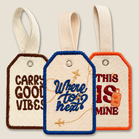 Set of 3 Luggage Tags