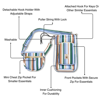 Sip & Stroll Bottle Sling