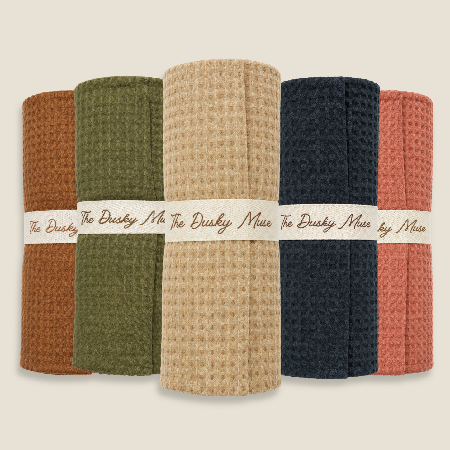 Set Of 5 Nature’s Bath Towel