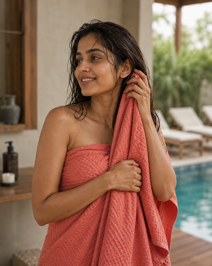 Set Of 2 Nature’s Bath Towel