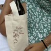 Reusable wine bottle bag